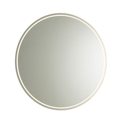 Miroir De Salle De Bain Moderne 80 Cm Avec LED Et Variateur Tactile - Sebas