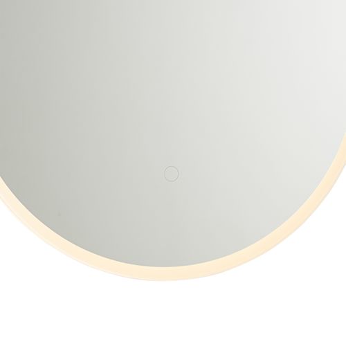 Miroir De Salle De Bain Moderne Avec LED Et Variateur Tactile - Bouwina