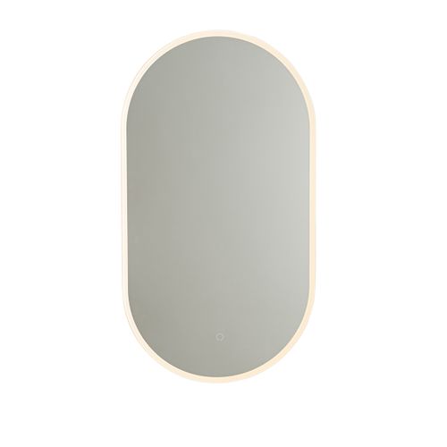 Miroir De Salle De Bain Moderne Avec LED Et Variateur Tactile - Bouwina
