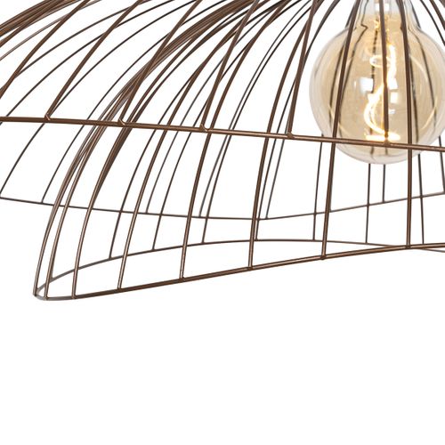 Lampe à Suspension Design Bronze 45 Cm - Pua