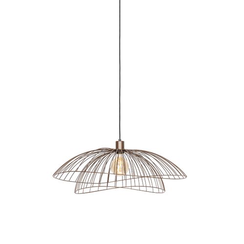 Lampe à Suspension Design Bronze 45 Cm - Pua
