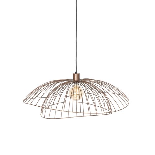 Lampe à Suspension Design Bronze 45 Cm - Pua