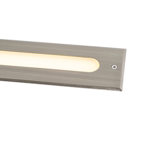 Spot De Sol Moderne En Acier 30 Cm Avec LED Ip65 - Eline