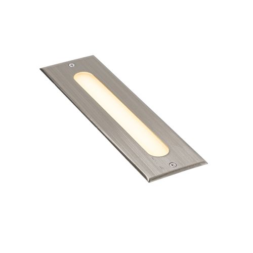 Spot De Sol Moderne En Acier 30 Cm Avec LED Ip65 - Eline