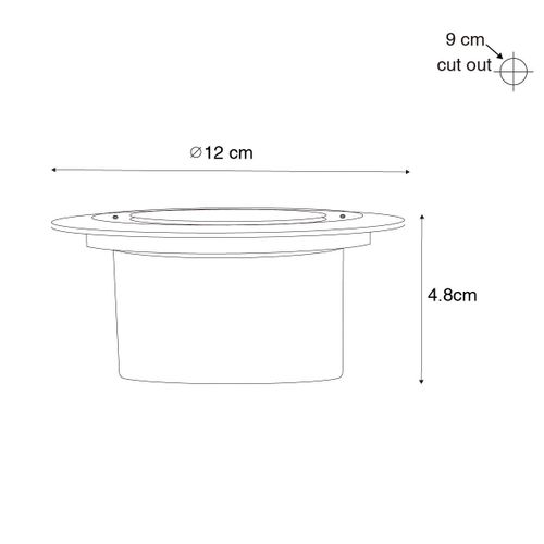 Spot De Sol Moderne En Acier Avec LED Ip65 Solar - Terry