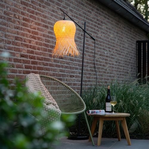 Lampadaire D'extérieur Oriental Bambou Ip44 - Carlos