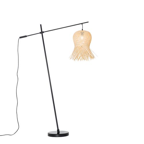 Lampadaire D'extérieur Oriental Bambou Ip44 - Carlos