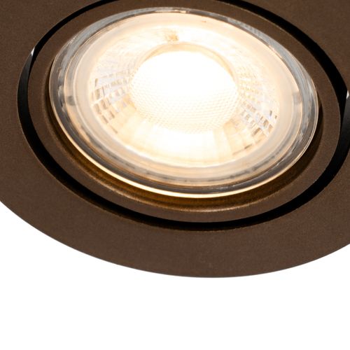 Spot Encastrable Moderne Bronze Foncé Inclinable - Cisco