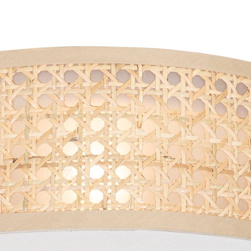 Plafonnier Oriental Rotin 30 Cm - Tromma