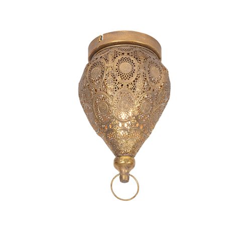 Plafonnier Oriental Doré 19 Cm - Mowgli