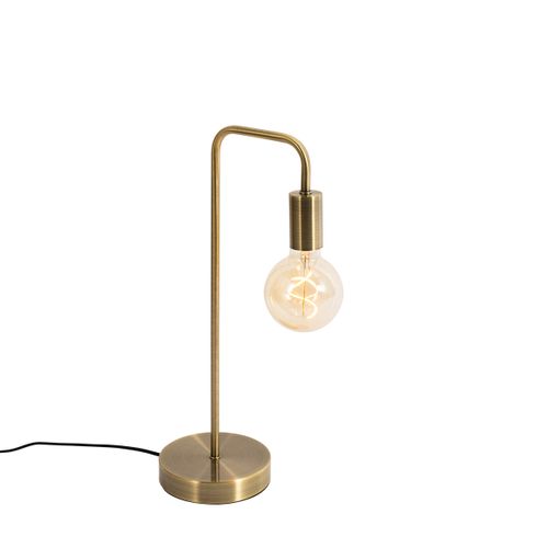 Lampe De Table Moderne Bronze - Facil