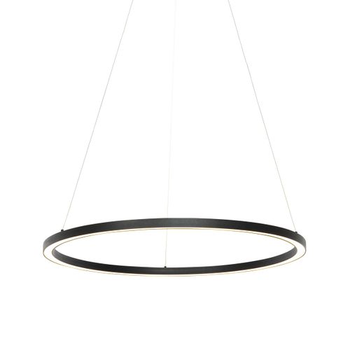 Lampe Suspendue Intelligente Noire 80 Cm Avec LED Et Rgbw - Girello