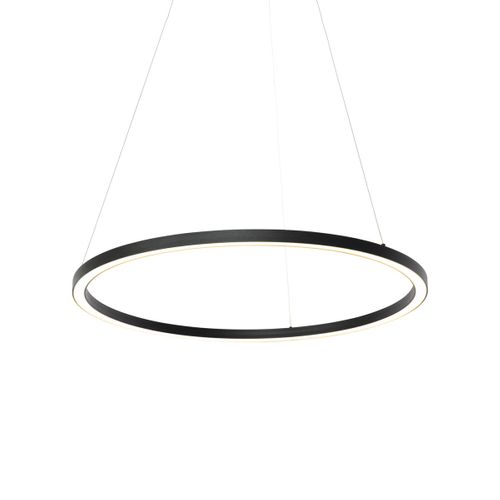 Lampe Suspendue Intelligente Noire 80 Cm Avec LED Et Rgbw - Girello