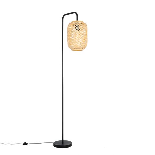 Lampadaire Oriental En Bambou - Yvonne