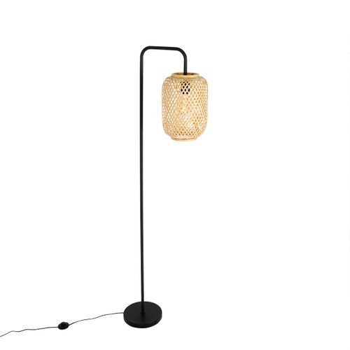 Lampadaire Oriental En Bambou - Yvonne