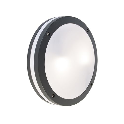 Applique Et Plafonnier Intelligent Gris Foncé Avec Wifi A60 - Glow