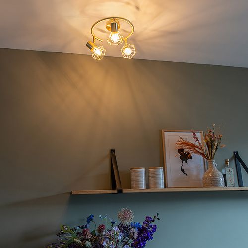 Spot Encastré Intelligent Orientable Et Pivotable En Laiton Avec 3 Puces Wi-fi P45 – Mosh