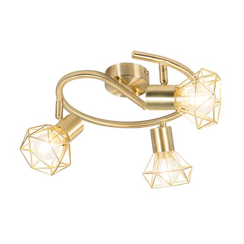 Spot Encastré Intelligent Orientable Et Pivotable En Laiton Avec 3 Puces Wi-fi P45 – Mosh