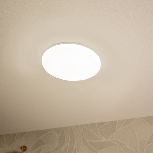 Plafonnier Intelligent Blanc 38 Cm Effet Étoile Avec LED Avec Télécommande - Extrema