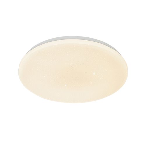 Plafonnier Intelligent Blanc 38 Cm Effet Étoile Avec LED Avec Télécommande - Extrema