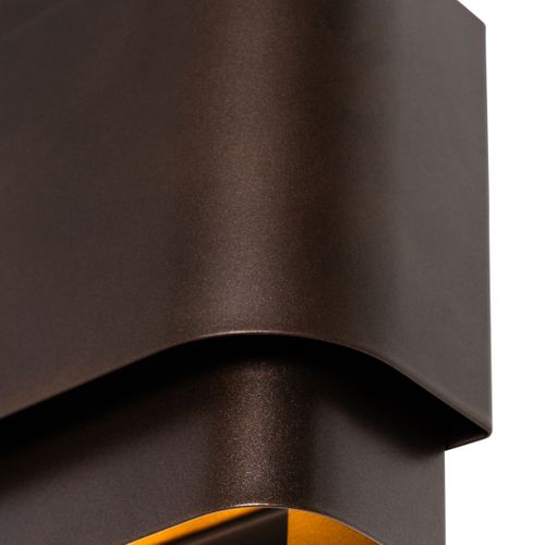 Applique Industrielle Bronze Foncé 2 Lumières - Coen