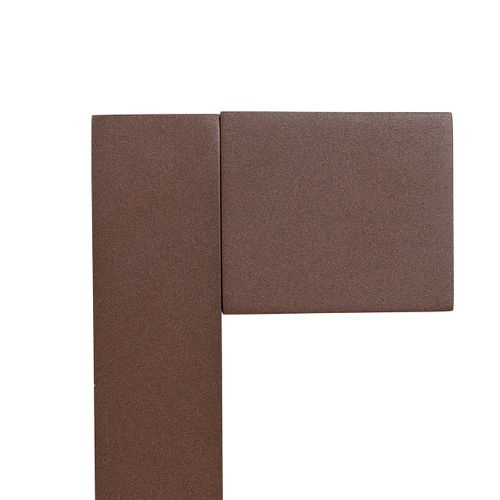 Lampadaire Extérieur Industriel Brun Rouille 80 Cm Ip44 - Baleno