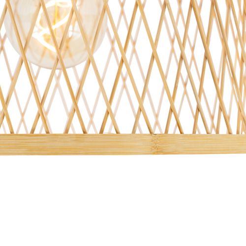 Plafonnier Rural Rotin 40 Cm Ip44 - Calamus