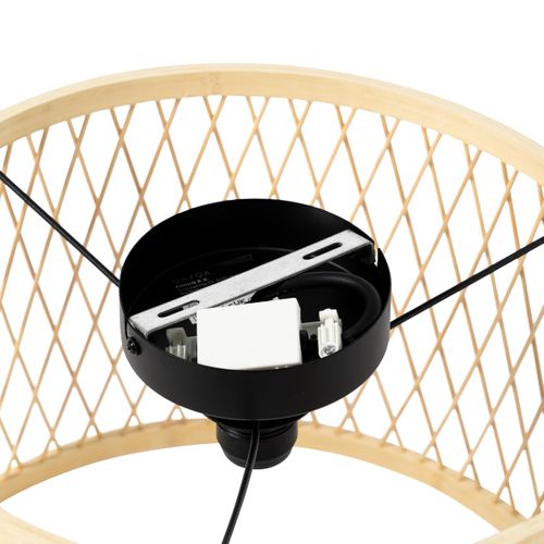 Plafonnier Rural Rotin 40 Cm Ip44 - Calamus