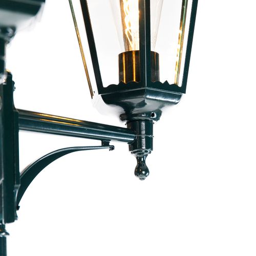 Lanterne D'extérieur Rustique Vert Foncé 3 Lumières Ip44 - New Orleans