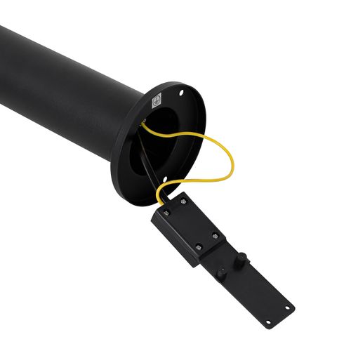 Lampadaire D’extérieur Noir 45 Cm Ip44 Réglable 2 Lumières - Duo