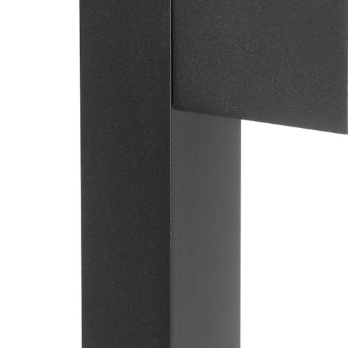 Lampe D'extérieur Sur Pied Intelligente Noire 65 Cm Ip44 Avec Wifi Gu10 - Baleno