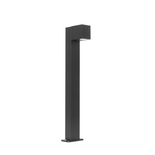 Lampe D'extérieur Sur Pied Intelligente Noire 65 Cm Ip44 Avec Wifi Gu10 - Baleno