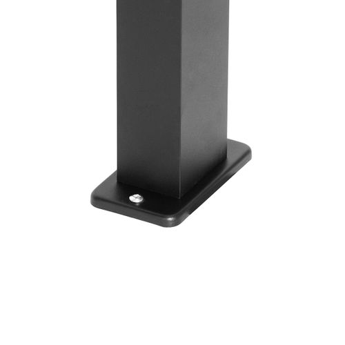 Lampe D'extérieur Sur Pied Intelligente Noire 65 Cm Ip44 Avec Wifi Gu10 - Baleno