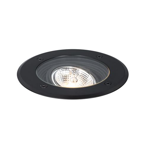 Spot De Sol Extérieur Moderne Noir Ar70 Orientable Ip65 - Delux