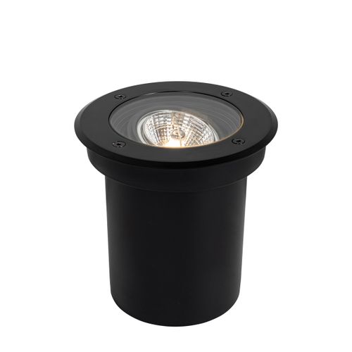 Spot De Sol Extérieur Moderne Noir Ar70 Orientable Ip65 - Delux