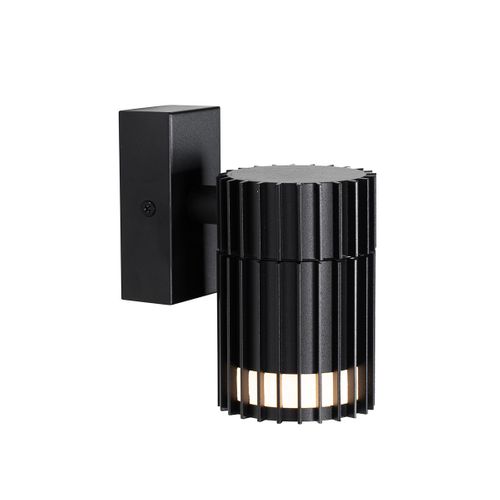 Applique Murale Design Noire Ip44 - Boris