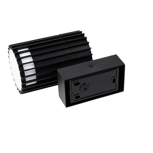 Applique Murale Design Noire Ip44 - Boris