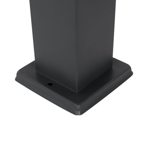 Lampe D'extérieur Gris Foncé 45 Cm Avec Douille Ip44 - Malios