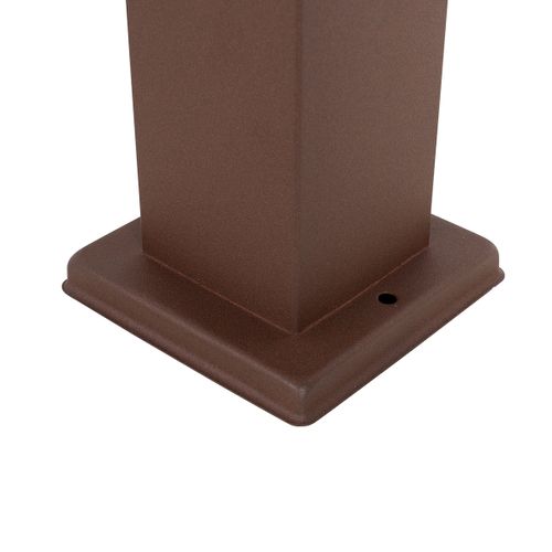 Lampe D'extérieur Brun Rouille 80 Cm Avec Prise Ip44 - Malios