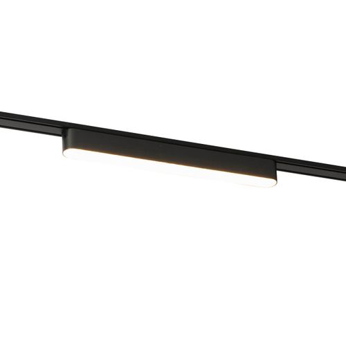 Spot Sur Rail Moderne Noir Monophasé 10w 3000k - Magnetic Marra