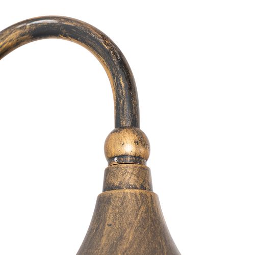 Applique Murale Extérieure Intelligente Or Antique Ip44 Avec Wifi A60 - Daphne