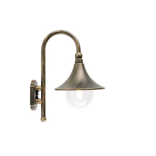 Applique Murale Extérieure Intelligente Or Antique Ip44 Avec Wifi A60 - Daphne