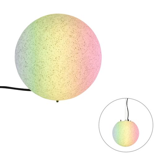 Lampe Extérieure Intelligente Grise 25 Cm Ip65 Avec LED - Nura