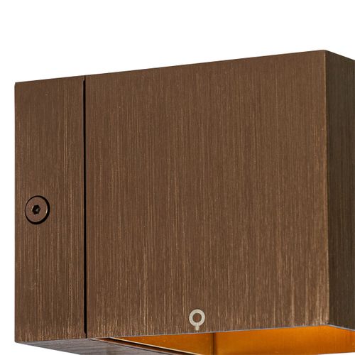 Applique Murale Intelligente Bronze Foncé 8 Cm Avec Wifi G9 - Transfer