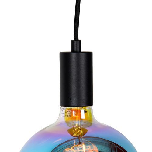Suspension Industrielle Noire Avec LED G170 Dimmable - Facil
