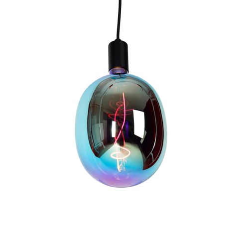 Suspension Industrielle Noire Avec LED G170 Dimmable - Facil