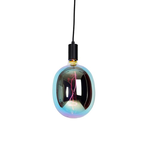 Suspension Industrielle Noire Avec LED G170 Dimmable - Facil