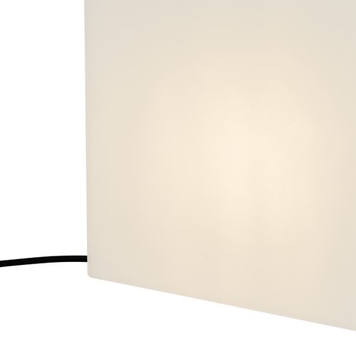 Lampe D'extérieur Intelligente Blanche 30 Cm Carrée Avec LED A60 Ip44 - Nura