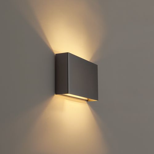 Applique Murale Moderne Couleur Bronze 2 Lumières - Otan