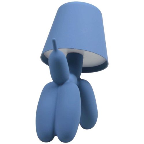 Lampe à Poser LED Balloon Dog 16 X 10 X 18 Cm Bleu
